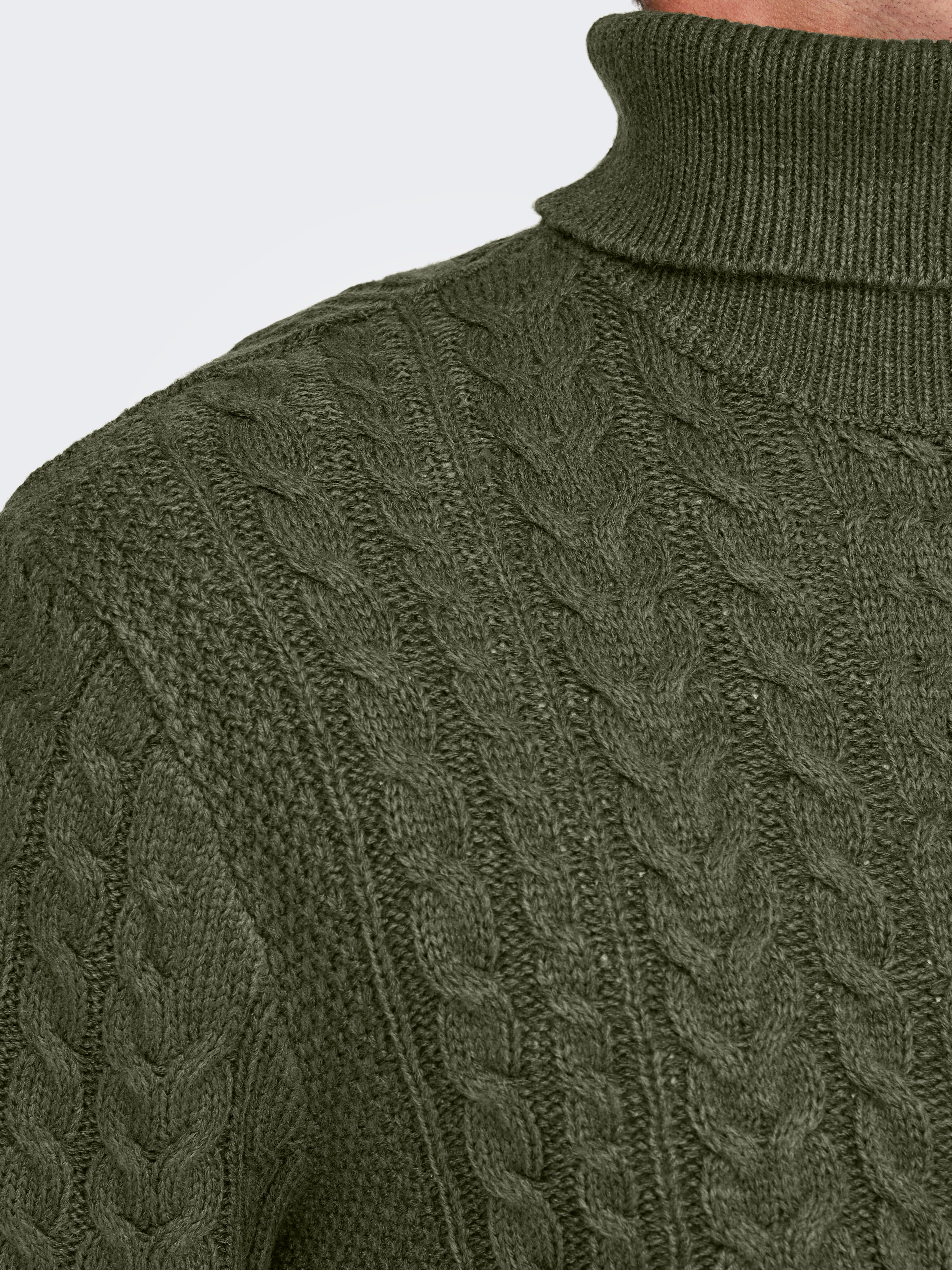 ONSFLETCHER Pullover Olive Night