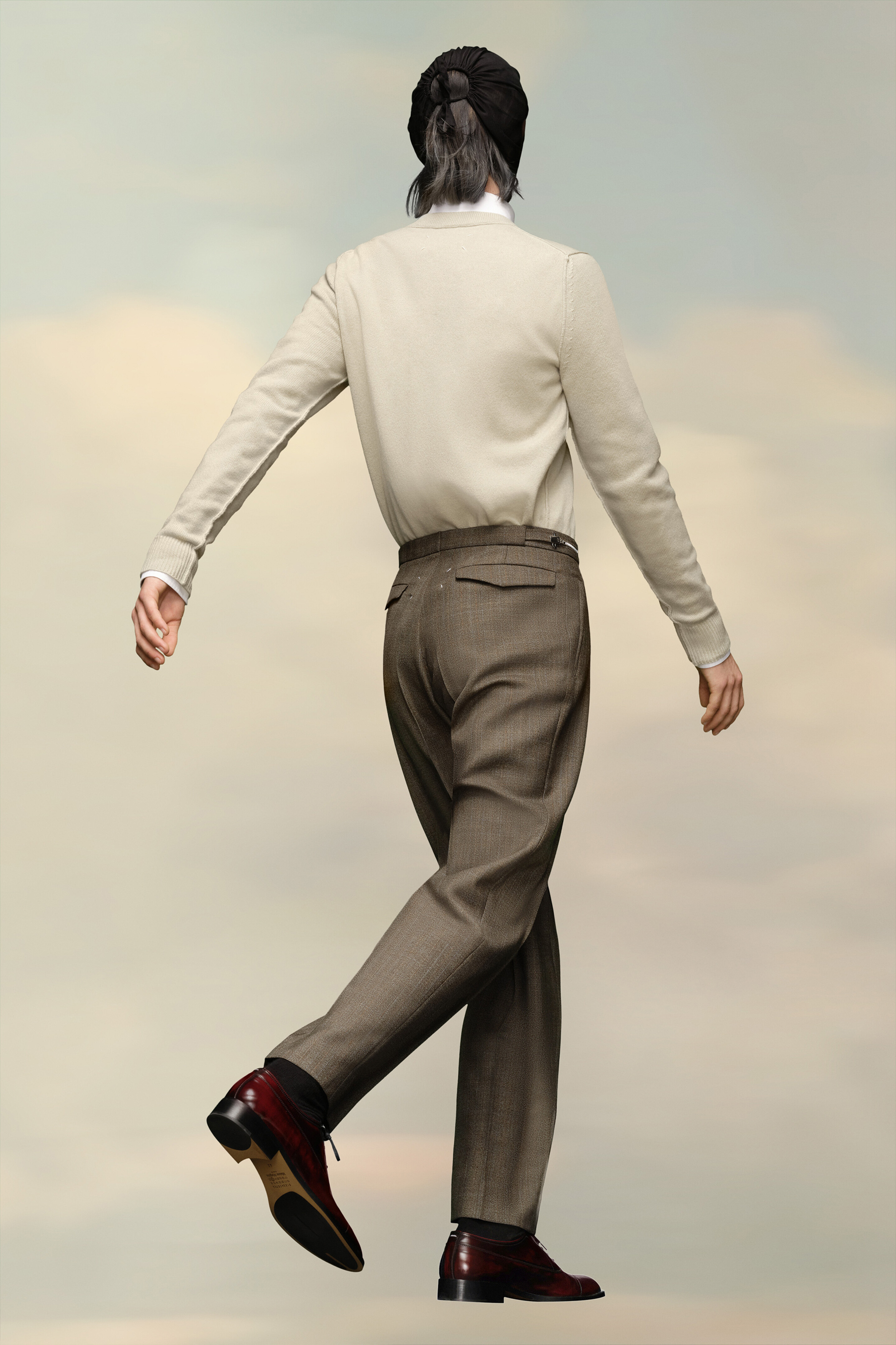 Pantalon en laine