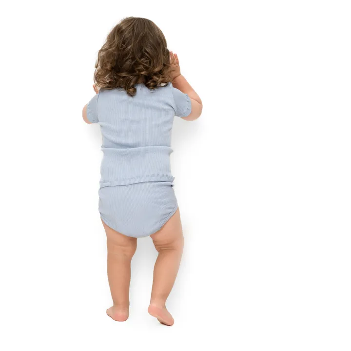 Minimalisma Bloomer en Soie Bobbi | Bleu ciel