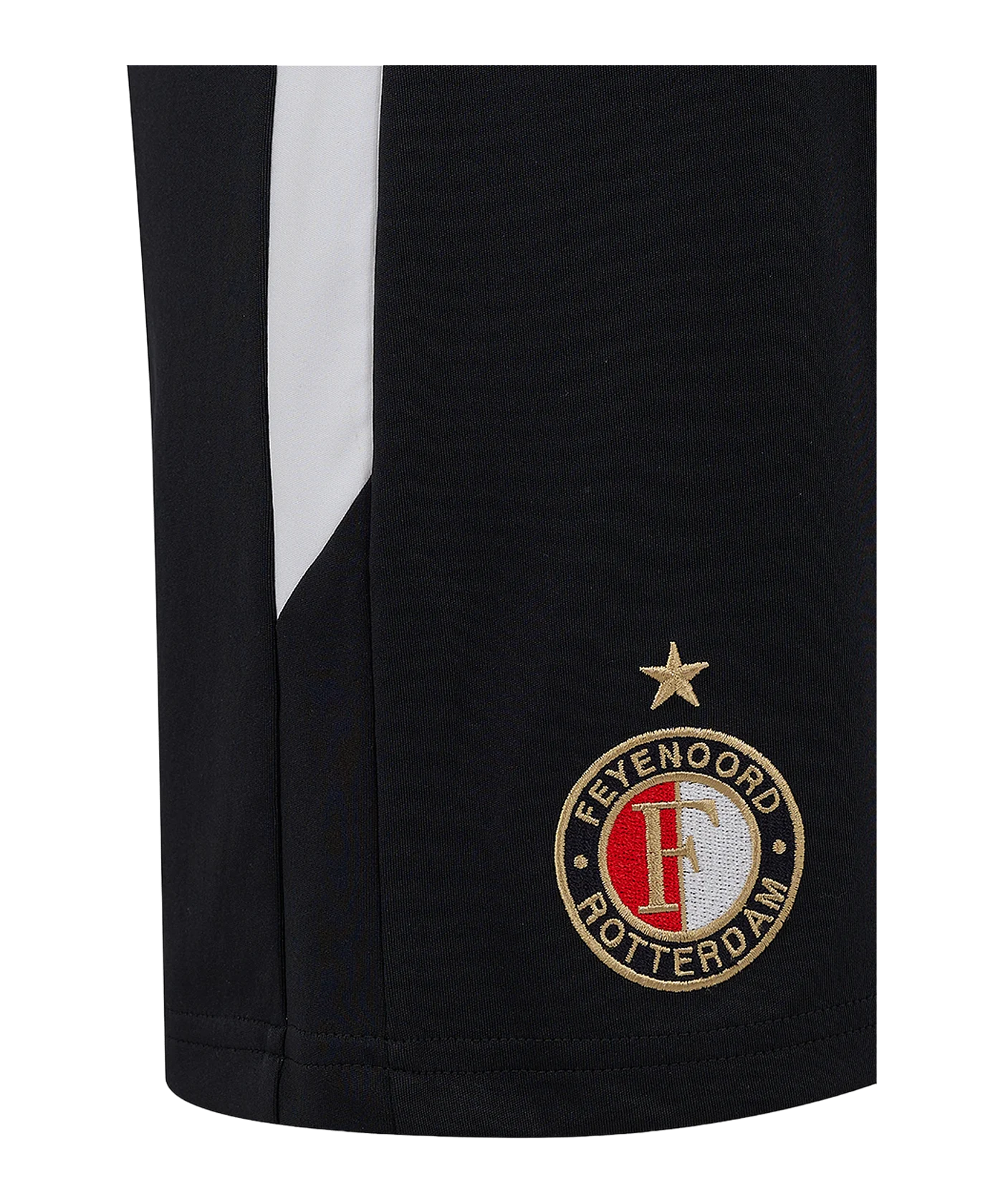 Castore Feyenoord Rotterdam Short Home 2024/2025 Kids Schwarz F010