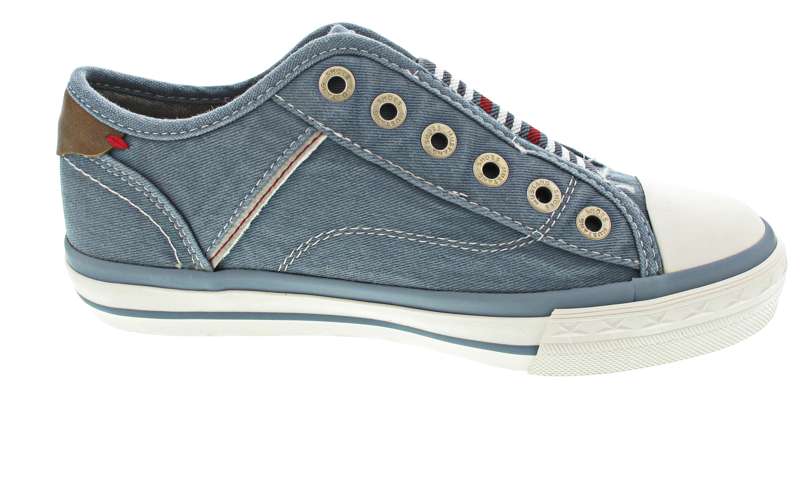 Mustang Slipper blau