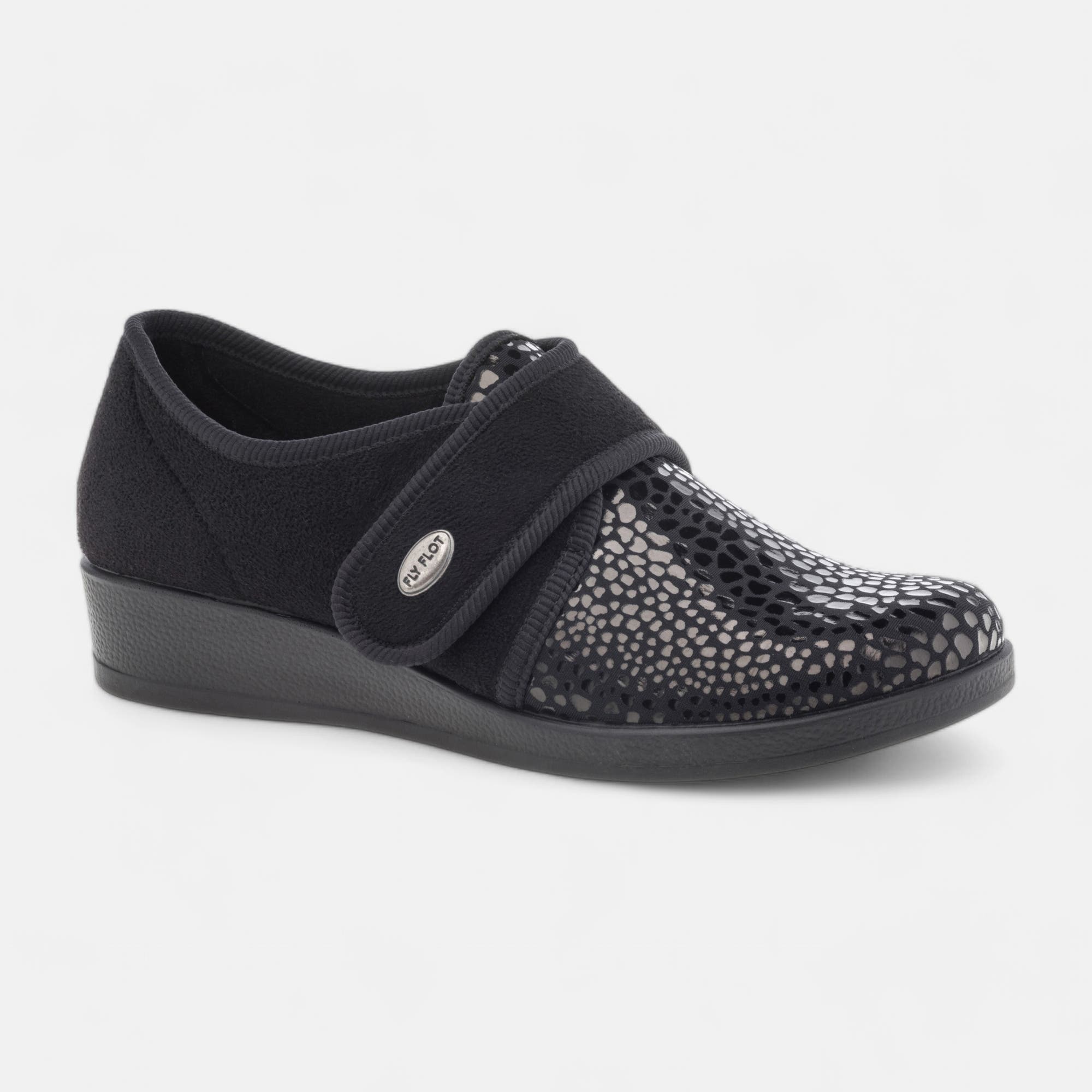 Derbies pieds sensibles Femme noir