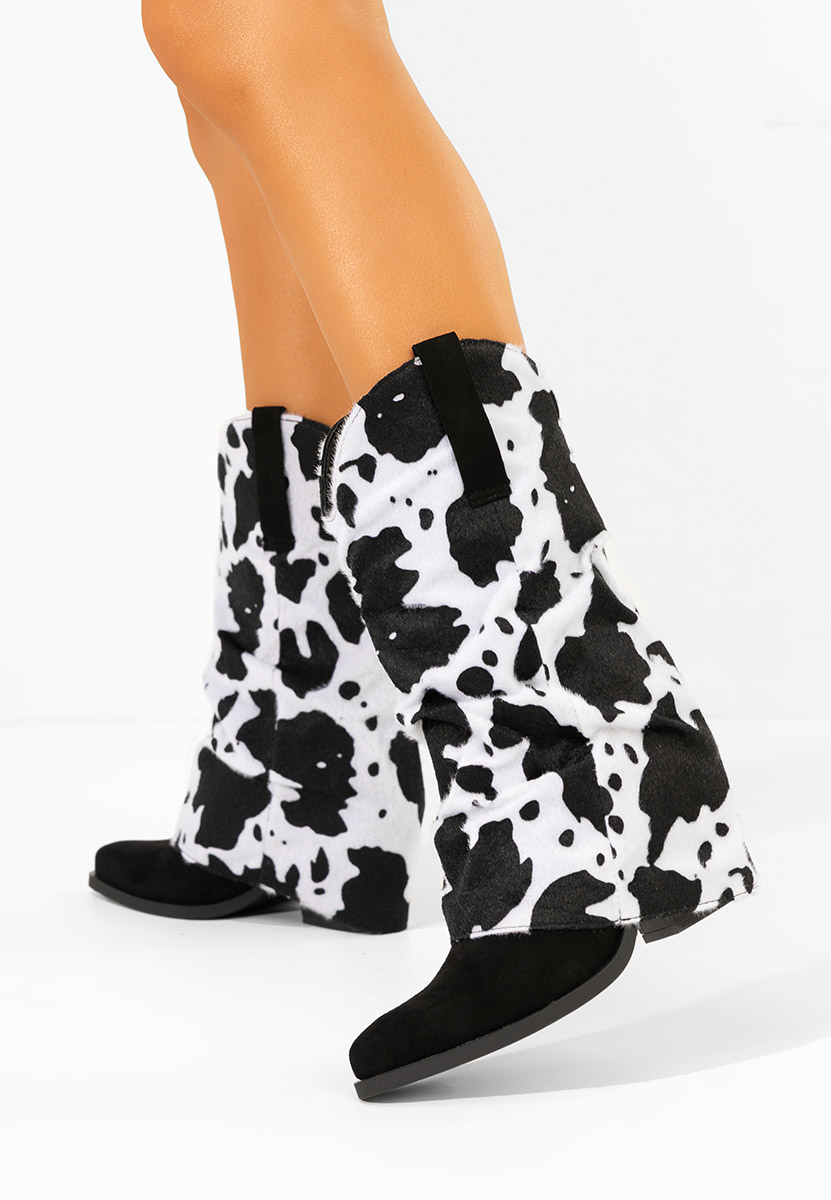 Bottes cowboy femme champagne Stolia