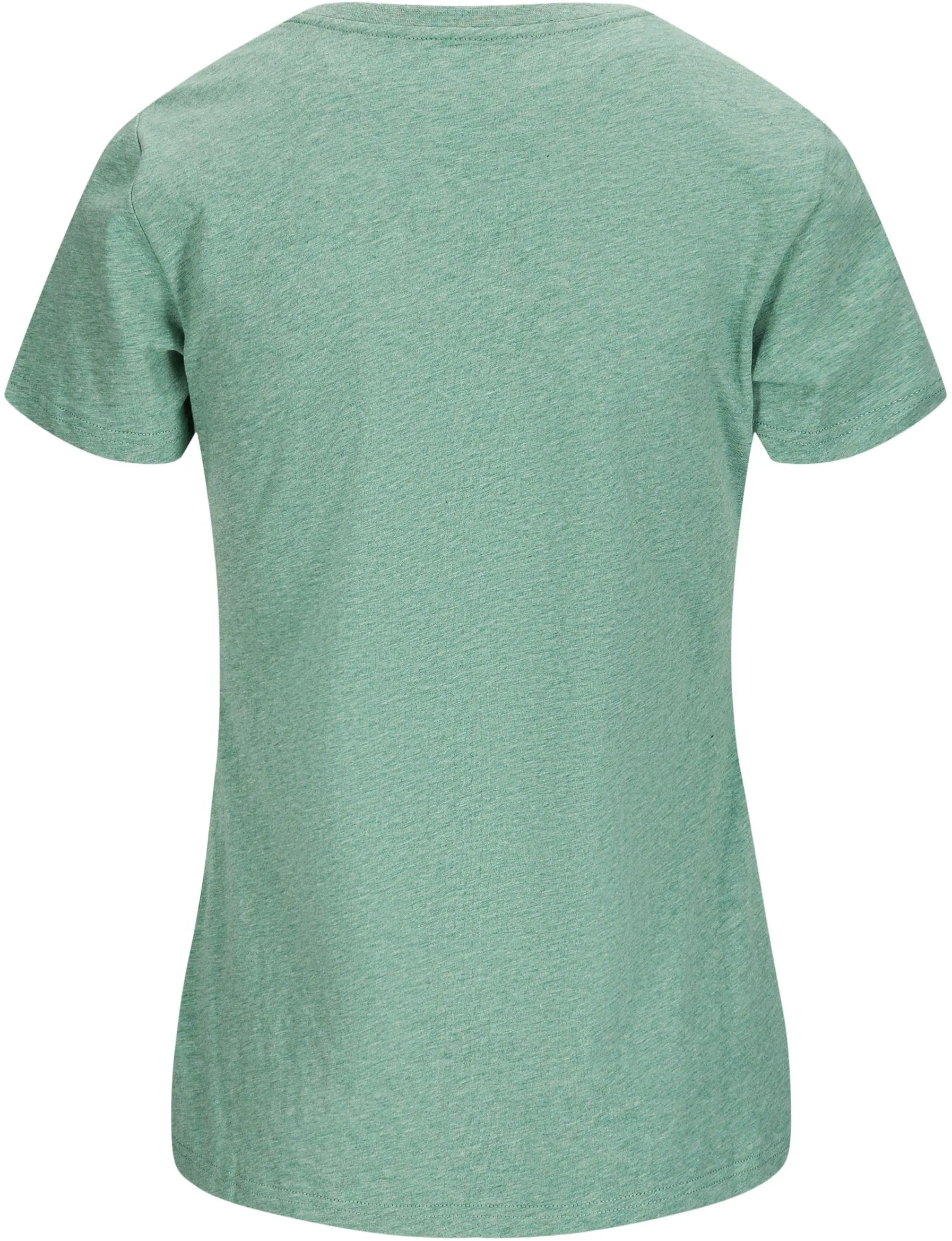 Tufte Wear W Eco Brand Tee Green Melange