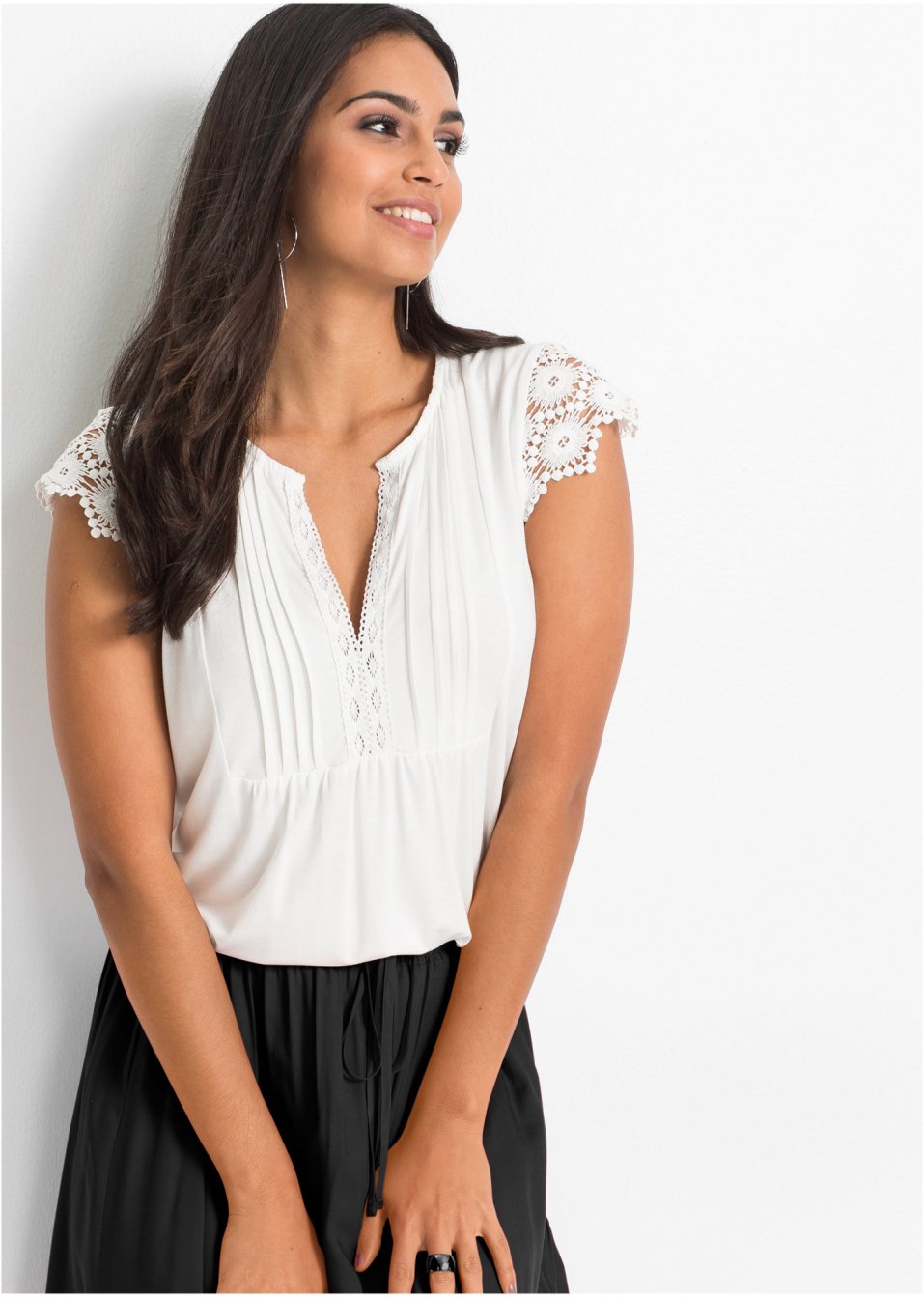 T-shirt à dos décolleté