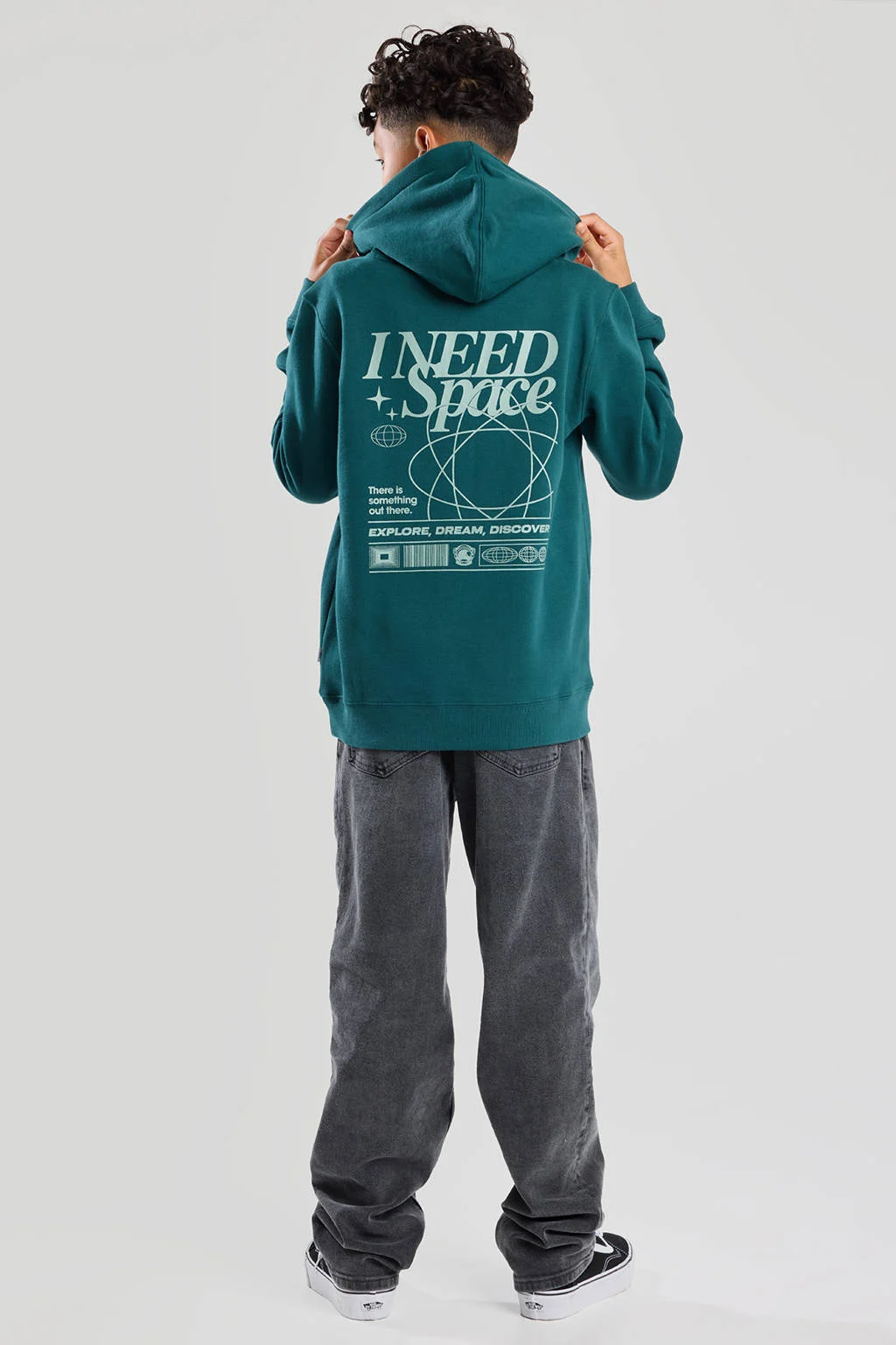 America Today hoodie groen
