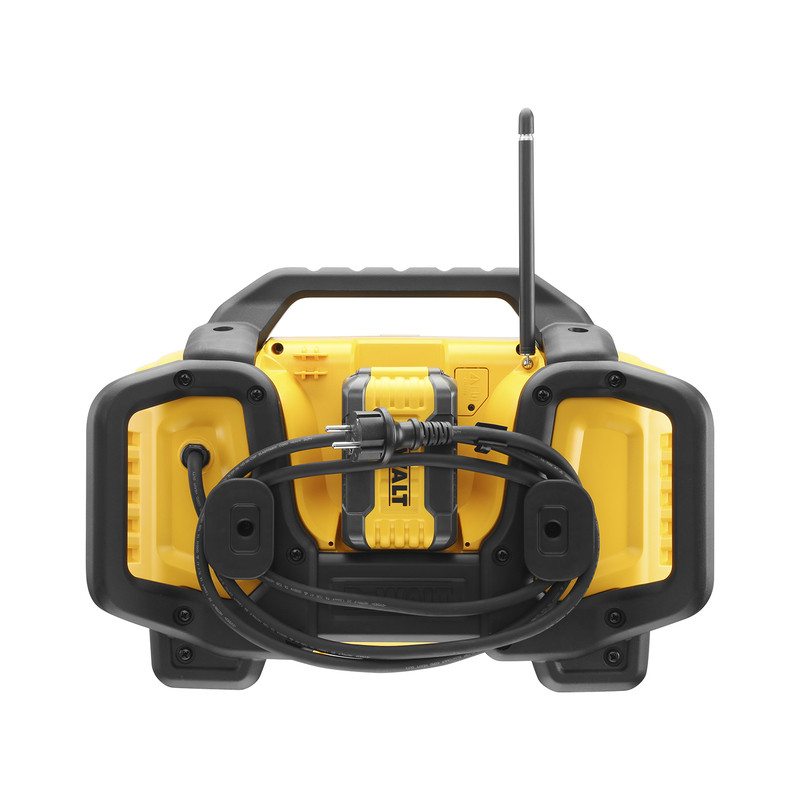 DeWALT DCR027-QW DAB+/FM bouwradio 230V/10,8V/14,4V/18V Li-ion