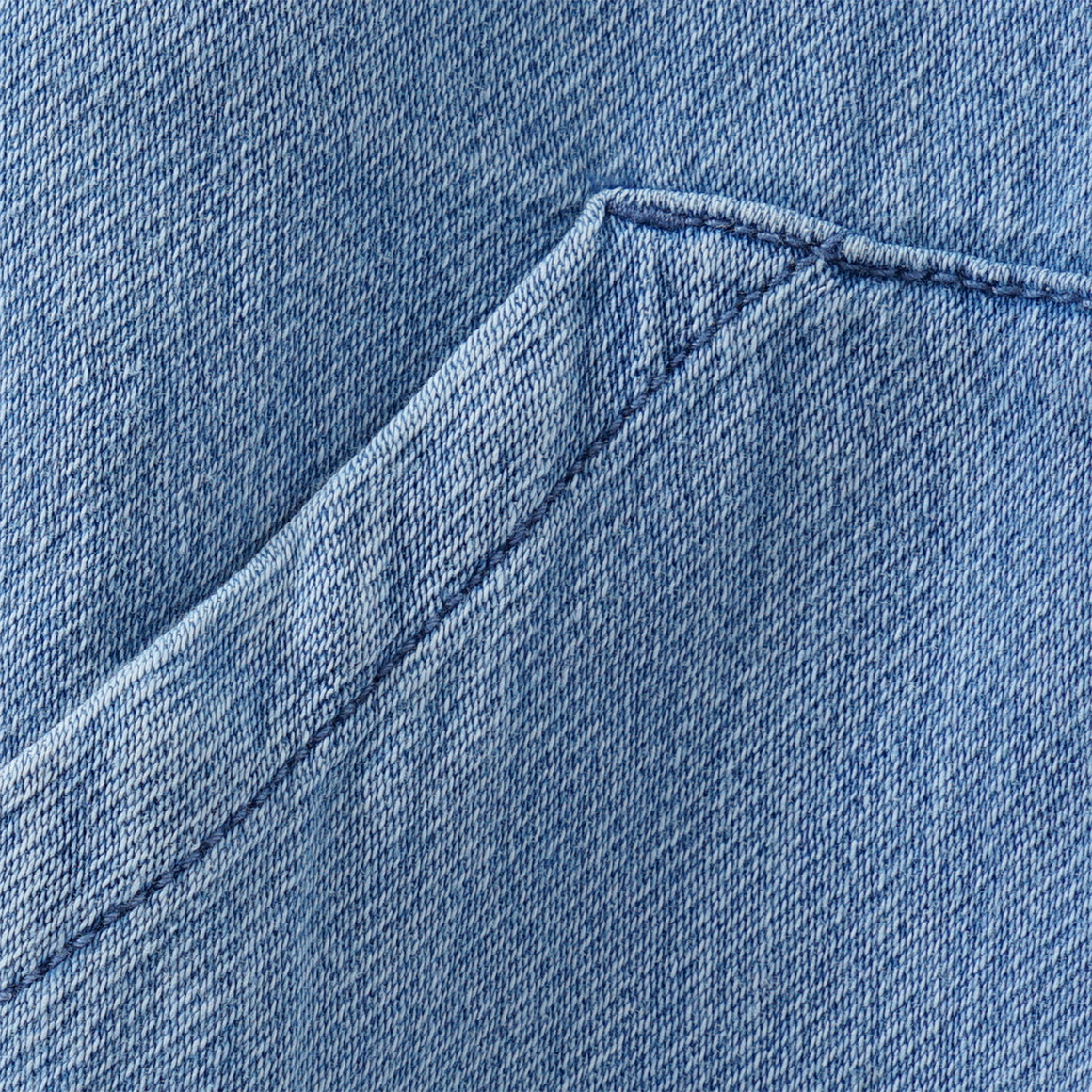 Yigga Jungen Jeansblouson in Denim-Optik hellblau