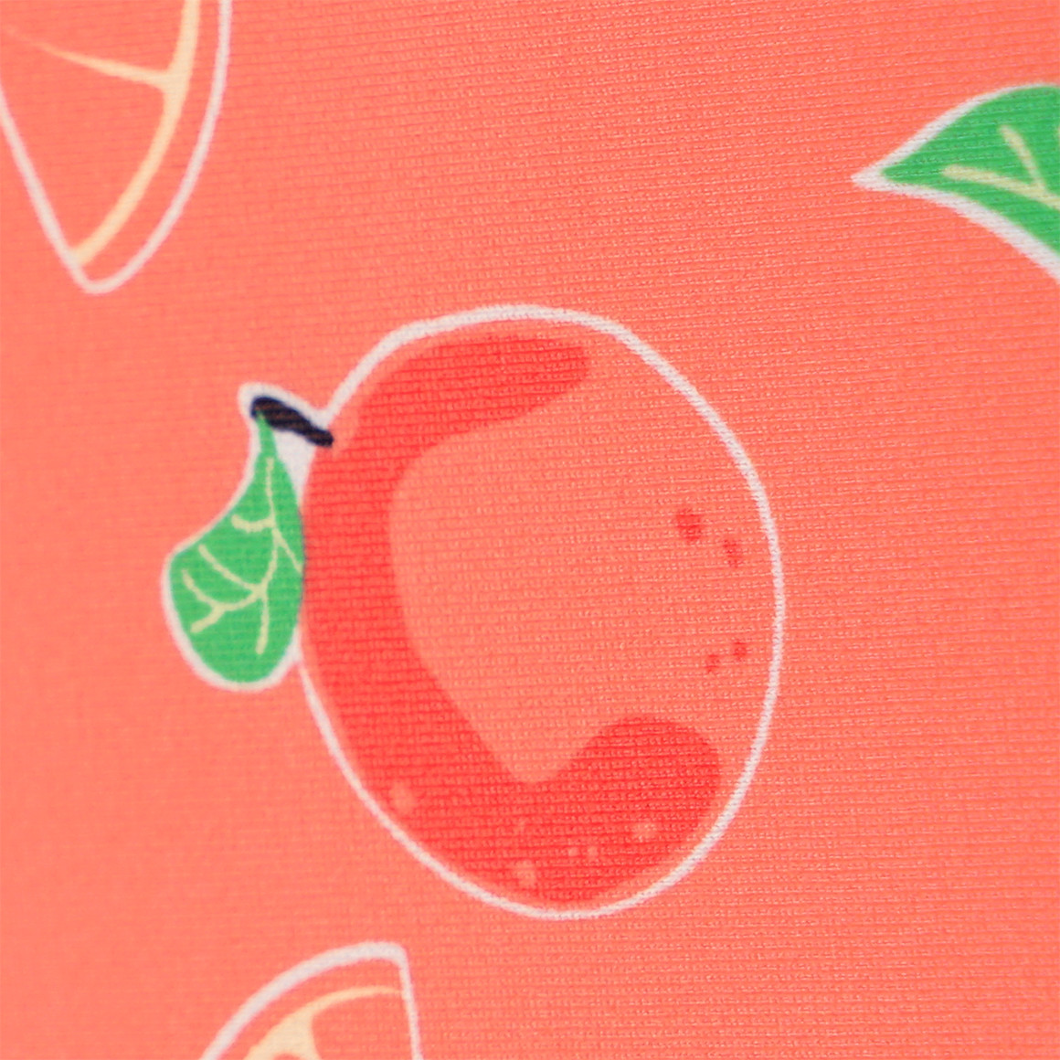 Famy Baby Badeanzug mit Allover-Print hellorange