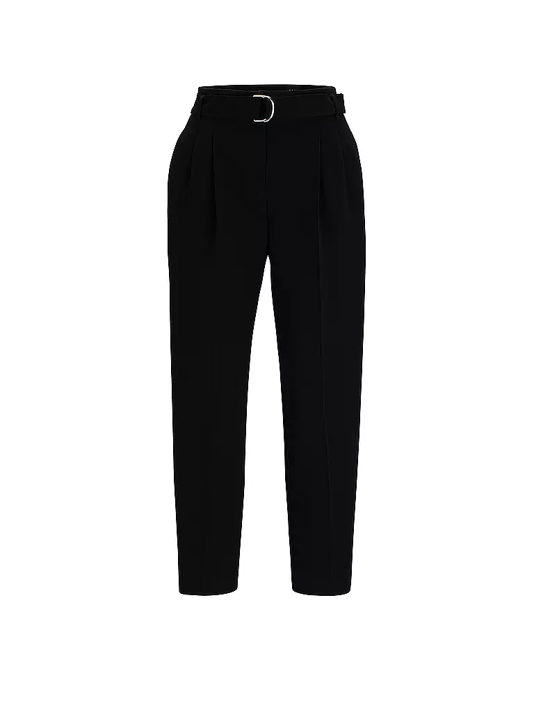 BOSS Businesshose Regular Fit TAPIAH schwarz