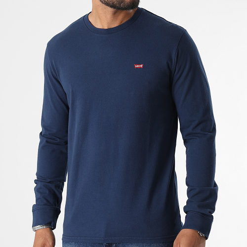 Tee Shirt Manches Longues 72848 Bleu Marine