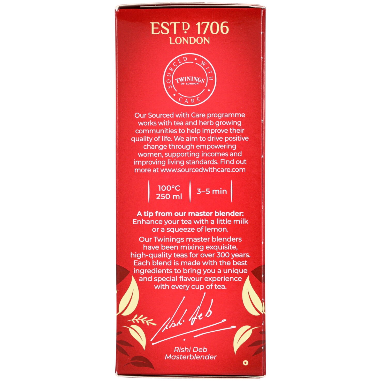 Twinings Tee English Breakfast offen