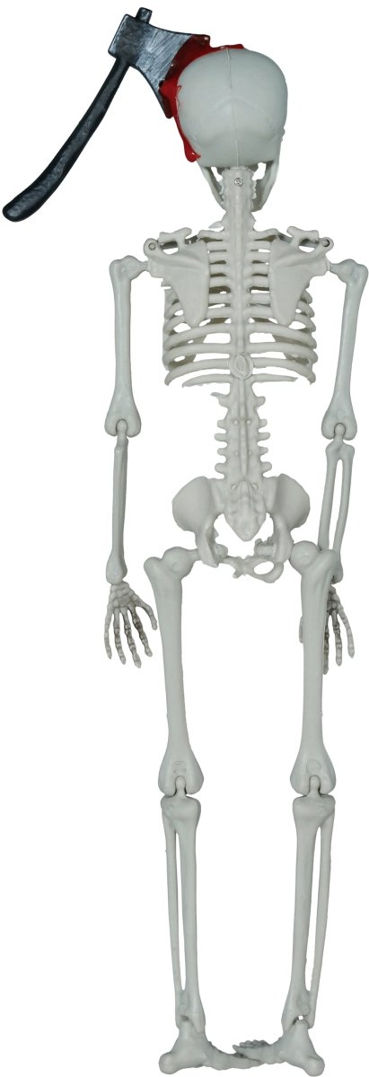 Halloween Hangdecoratie Skelet Met Bijl 40cm