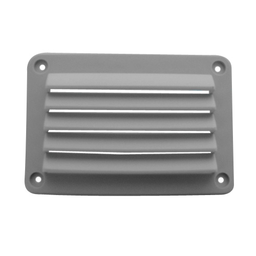 Grille aération gris CLAIR  140 x 95 mm