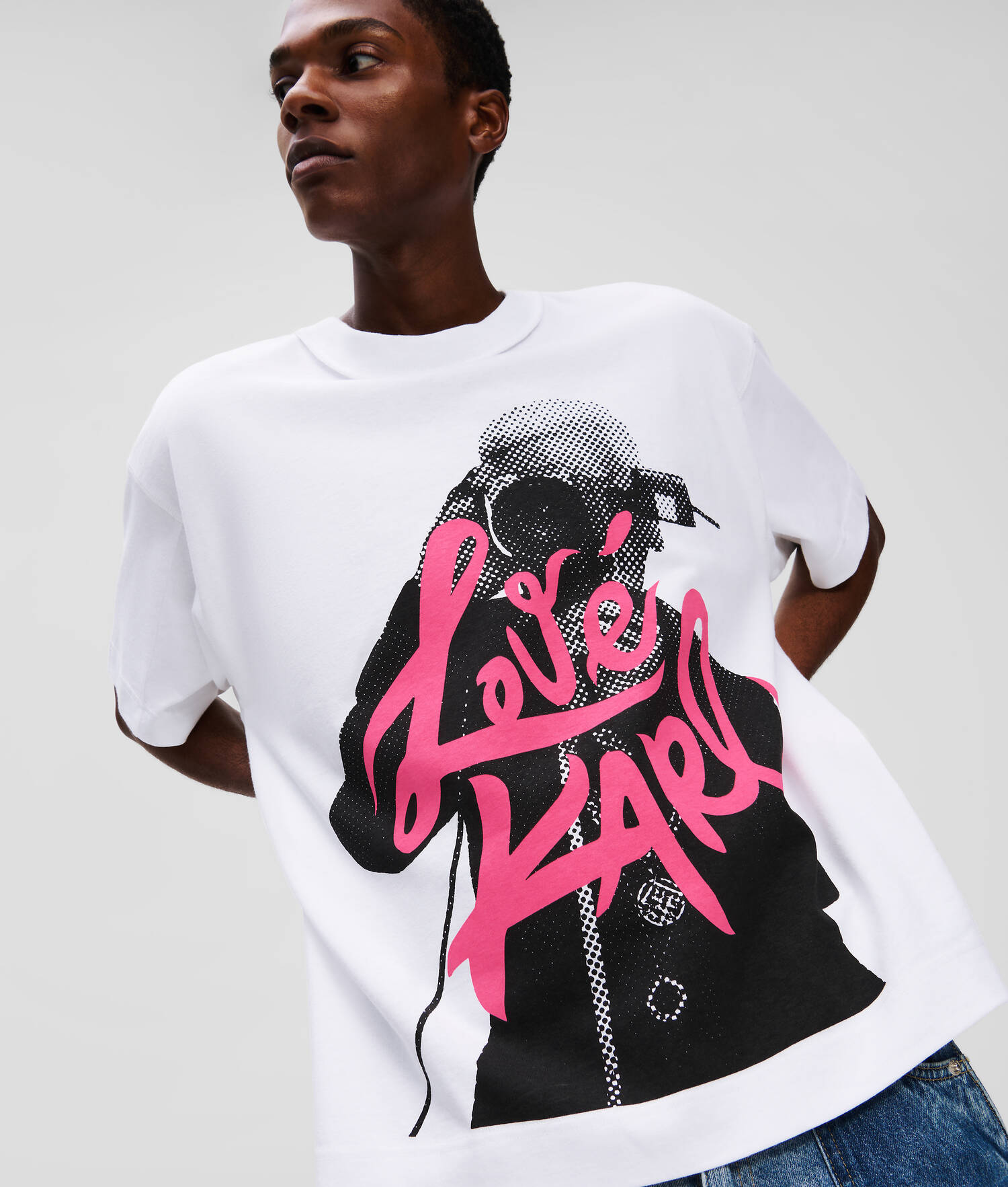 T-SHIRT IMPRIMÉ KLJ X ATELIER RESERVÉ - Blanc