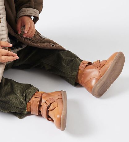 Bundgaard Winterstiefel - Rabbit Velcro - Tex - Tan