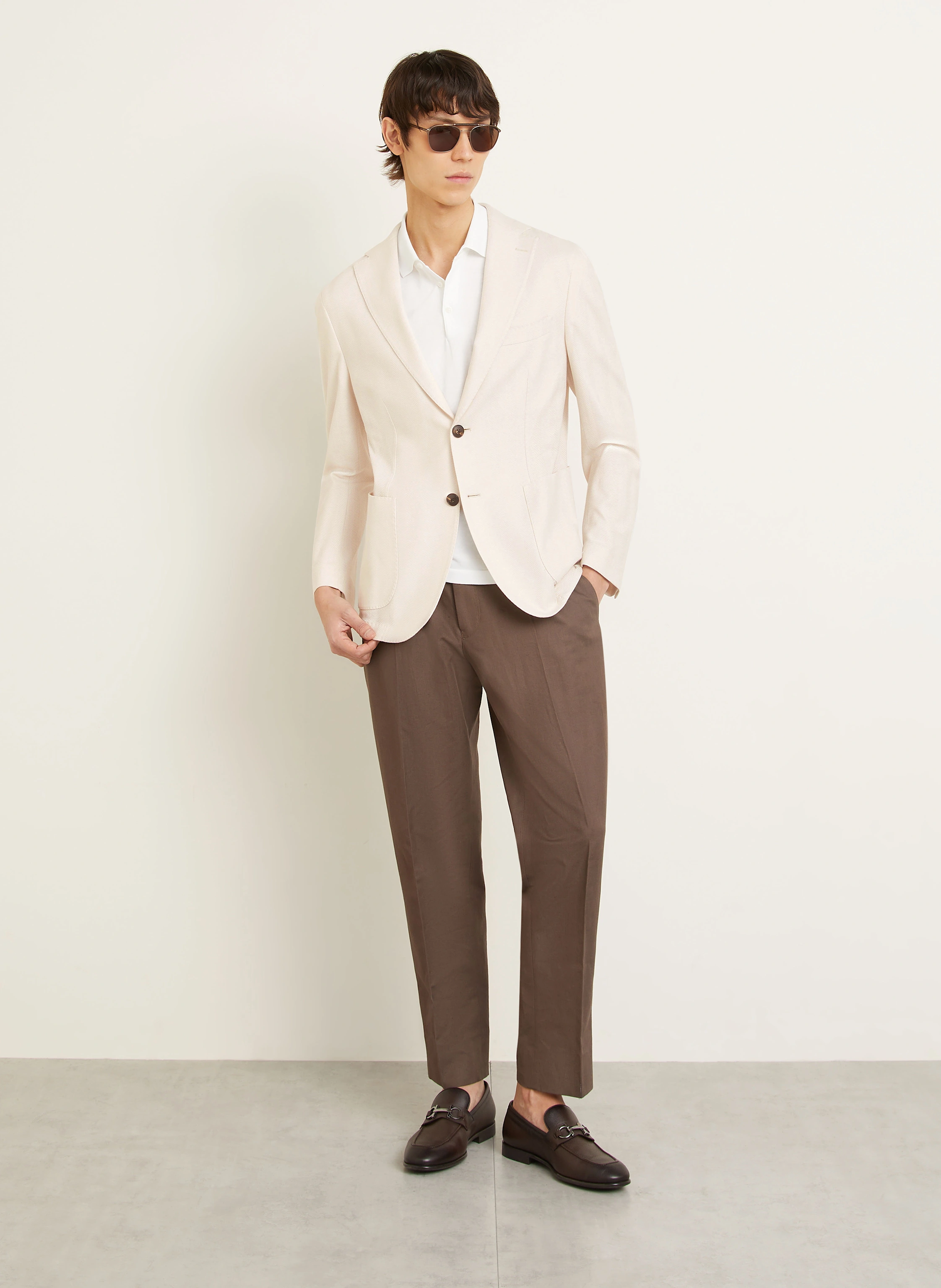 manzoni 24 Jerseysakko Slim Fit