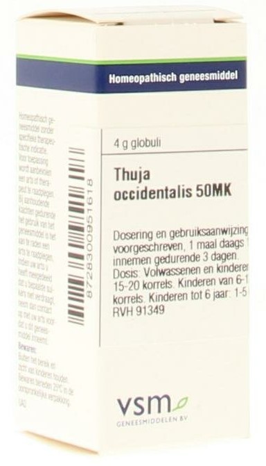 VSM Thuja Occidentalis 50MK 4 Gram