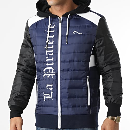 Veste Zippée Capuche Lost 6846 Bleu Marine