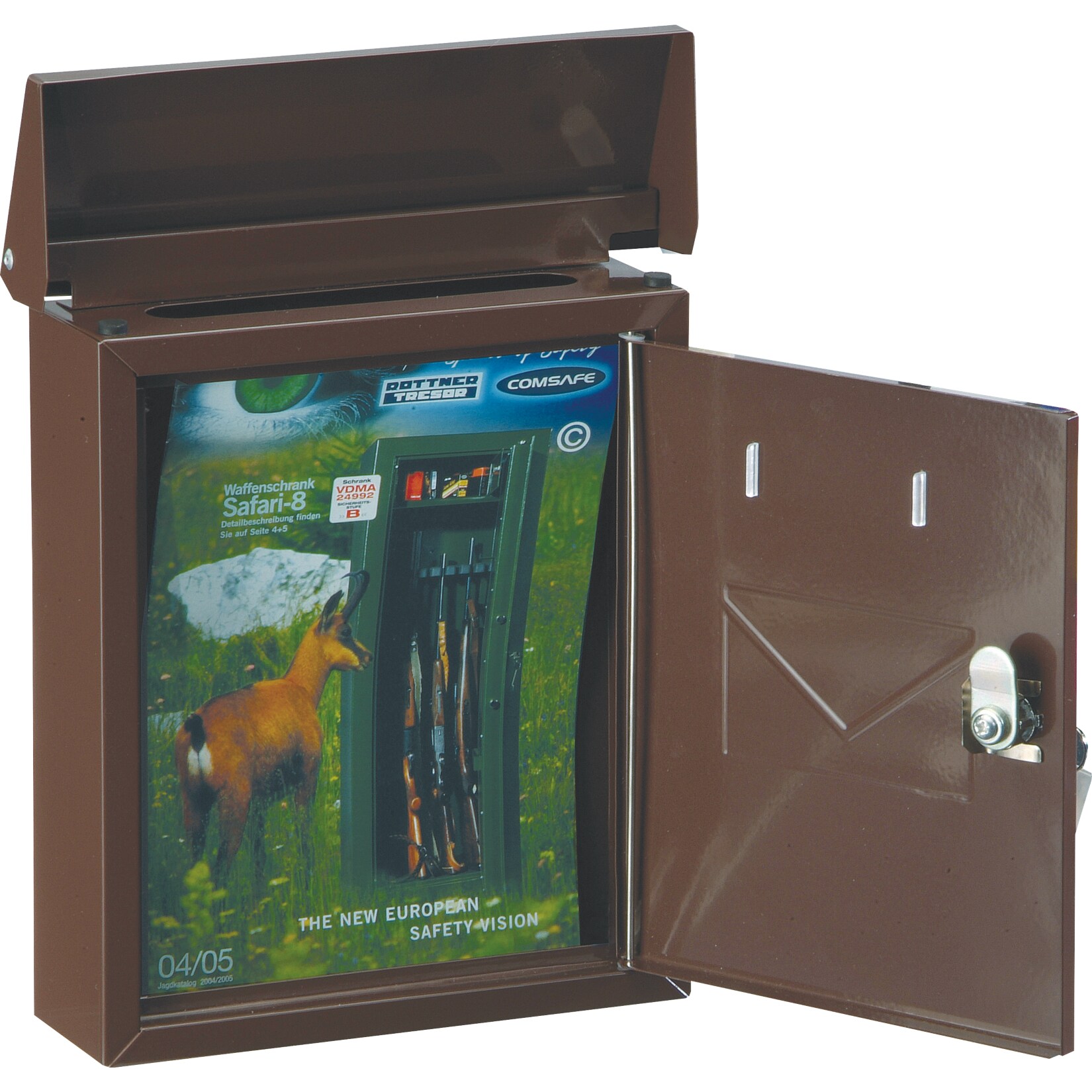 Rottner Cesena Briefkasten braun
