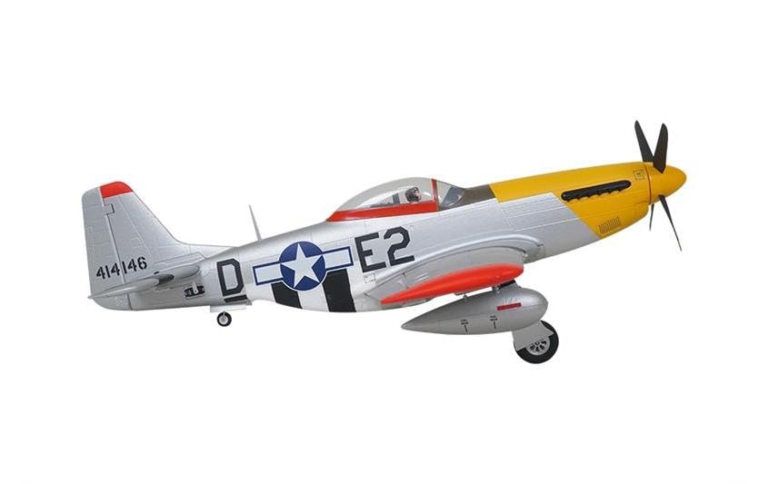 Warbird P-51 Mustang 1100 mm PNP<br>Scale Warbird mit 3S Brushless Antrieb