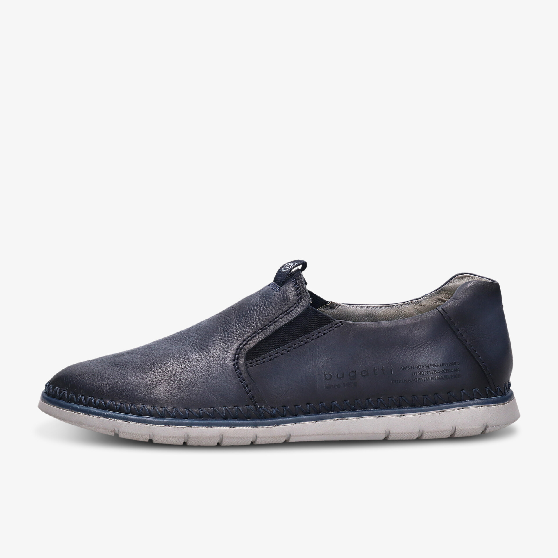 bugatti Herren Halbschuhe blau