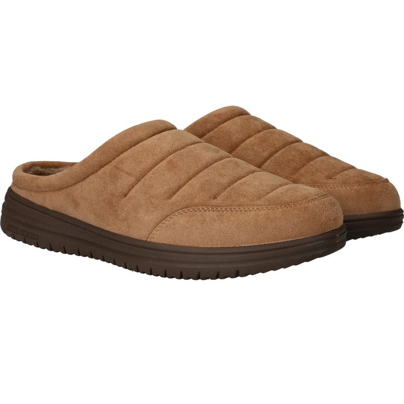 Skechers Relaxed Fit Murette Garvanza Pantoffels Bruin Heren
