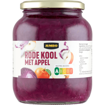 Jumbo Rode Kool met Appel 680 g