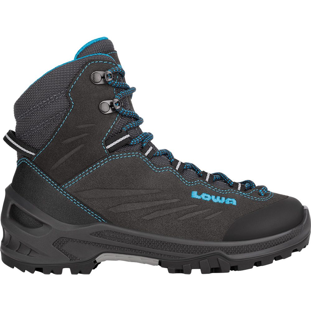 LOWA Cadin GORE-TEX® MID Junior Wanderschuhe Kinder anthrazit