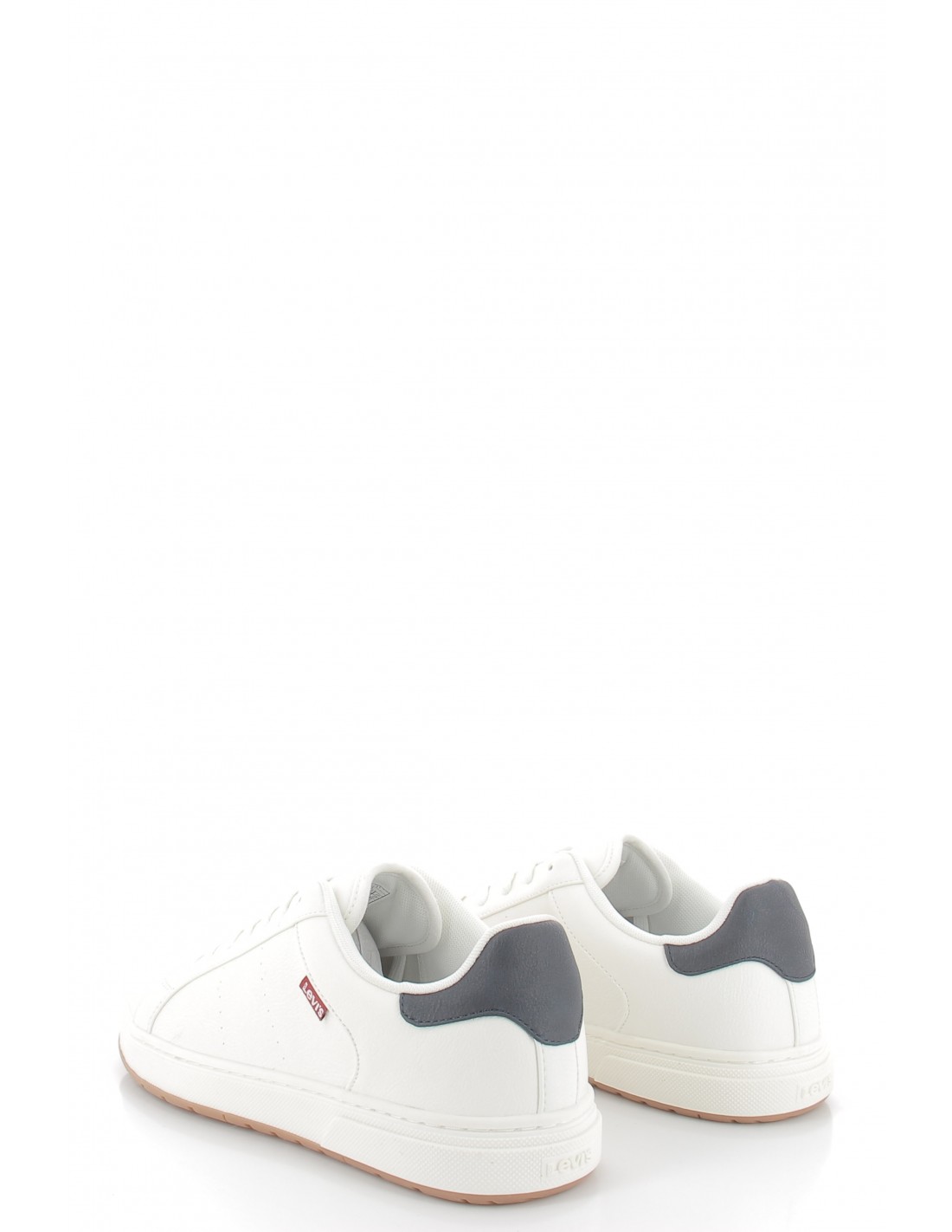levi's baskets de ville homme sneaker piper blanc/bleu