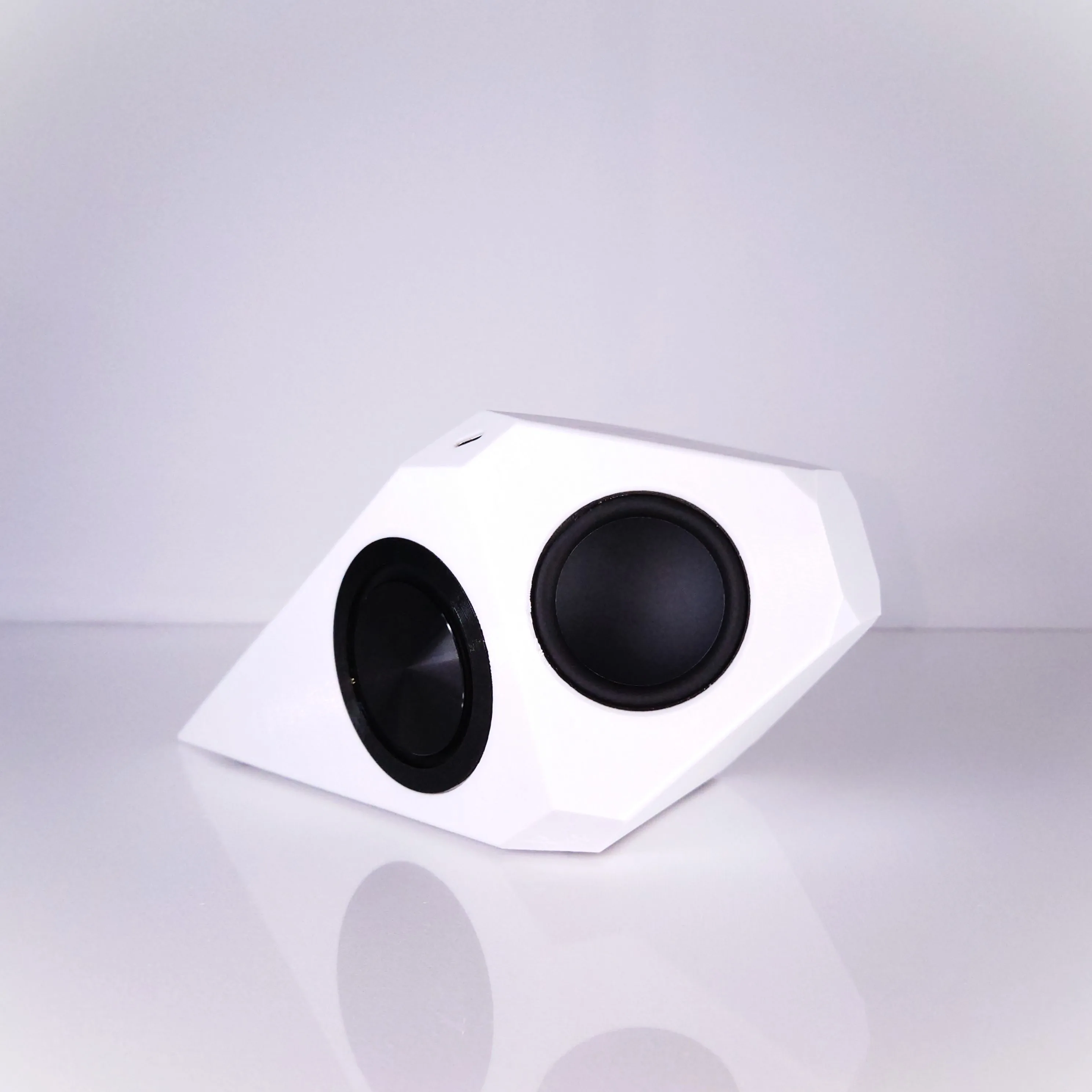 French Acoustics Proton V2 Blanc Enceintes Bluetooth portables