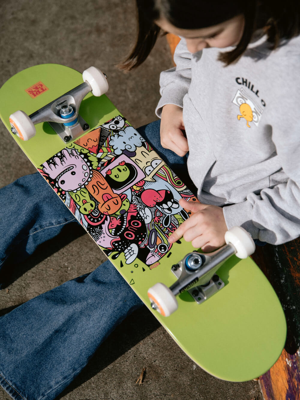 Tricks Skateboards Monsters Complete 7.25 x 28