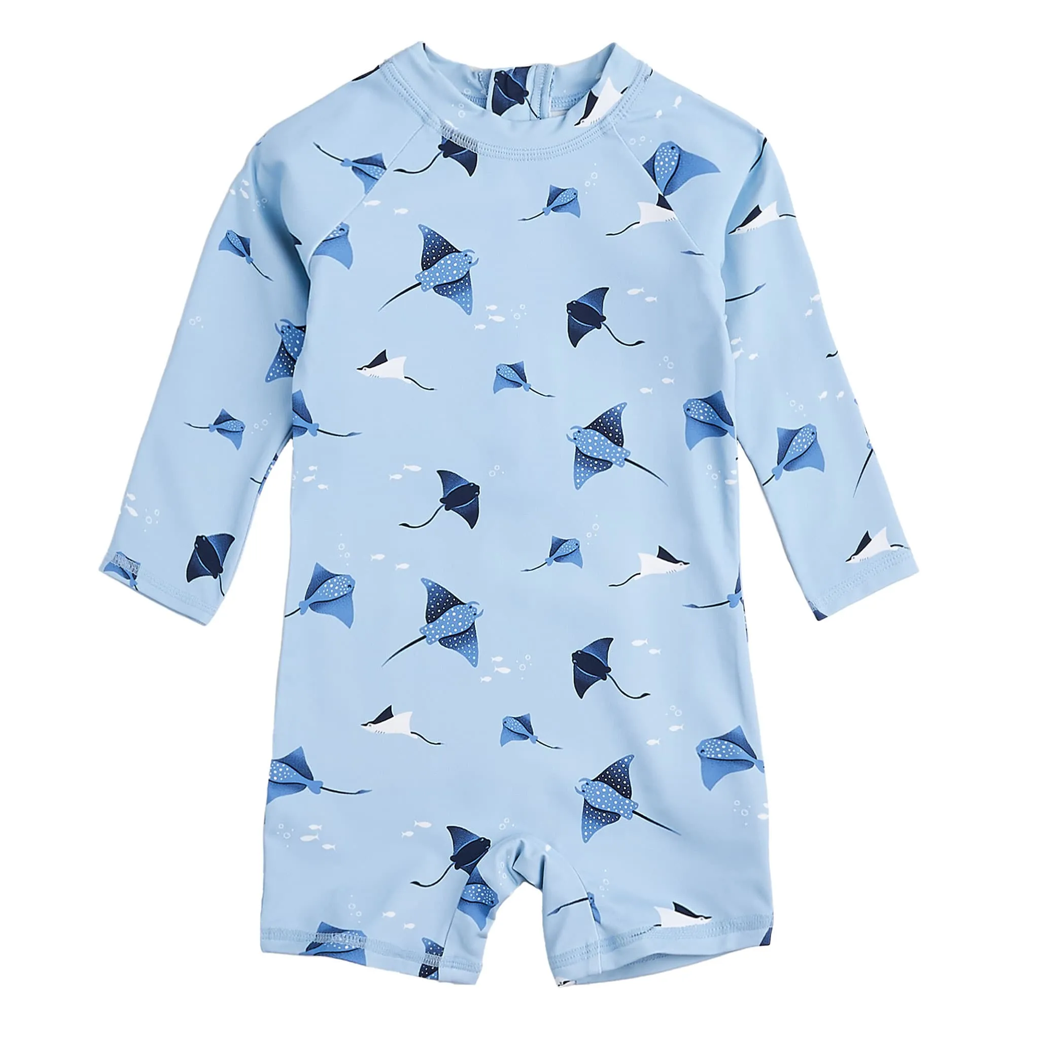 Petit Lem Maillot UV Manches Longues Raie 0-24mois