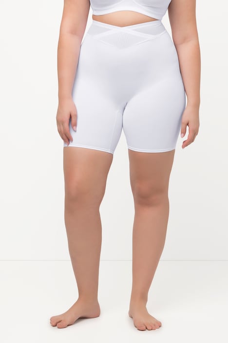 Shaping-Panty, breiter Meshbund, Wickeleffekt, High Waist