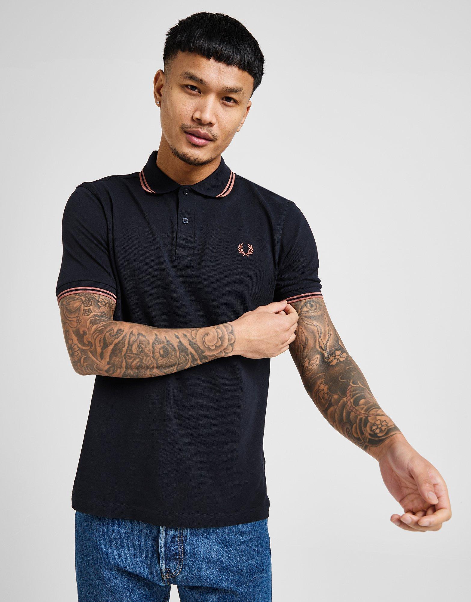 Fred Perry Polo Double Liseré Homme
