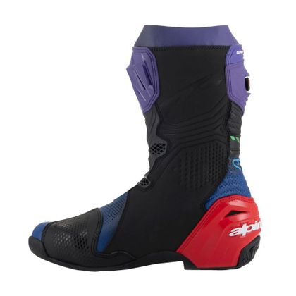 Bottes Alpinestars SUPERTECH R MARTINATOR - JORGE MARTIN - Noir / Violet