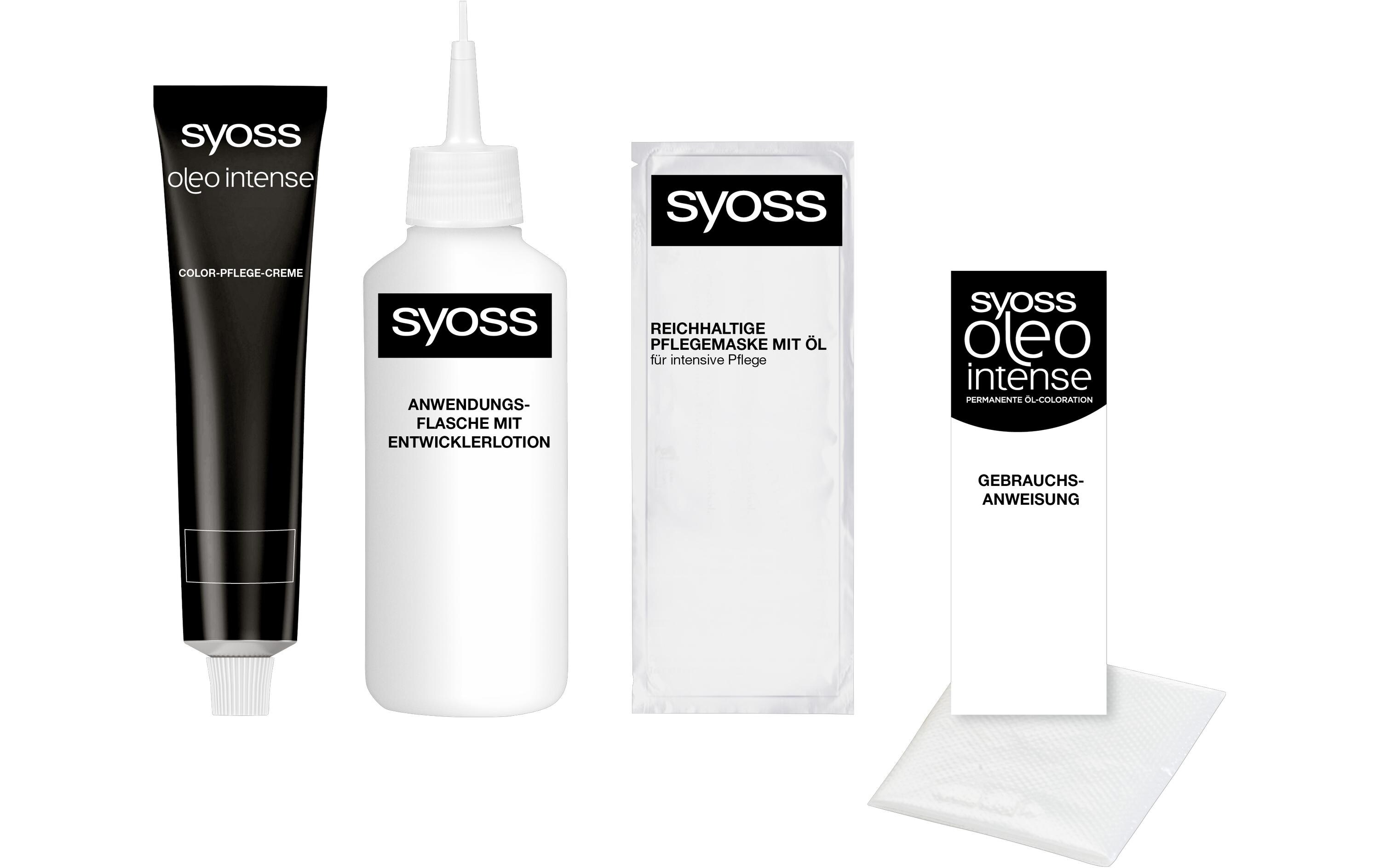 Haarcoloration Oleo Intense 4-18 MokkabraunPermanente Öl-Haarfarbe für tiefere Farbintensität und Haltbarkeit