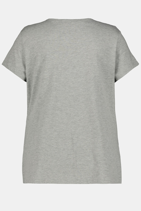Bellieva T-Shirt, 2er-Pack, Umstandsmode, Rundhals, Kurzarm, Biobaumwolle GOTS