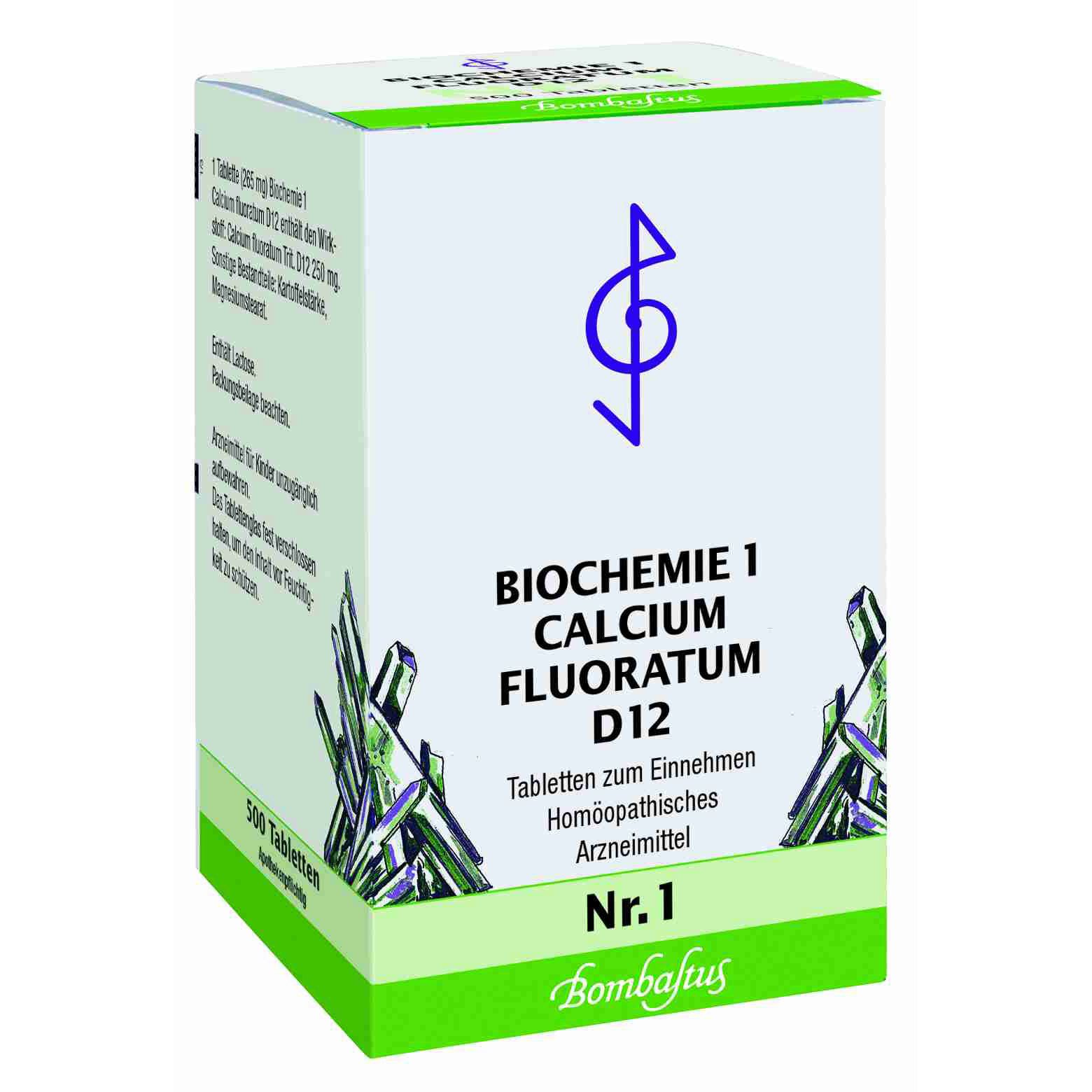 Bombastus Biochemie 1 Calcium fluoratum D 12 Tabletten