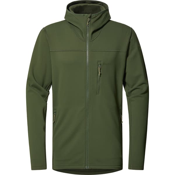 Veste polaire ski rando HAGLÖFS ROSSON MID HOOD M SEAWEED GREEN