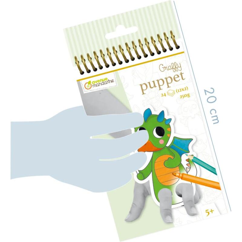 Graffy Puppet, Animaux fantastiques - Vert
