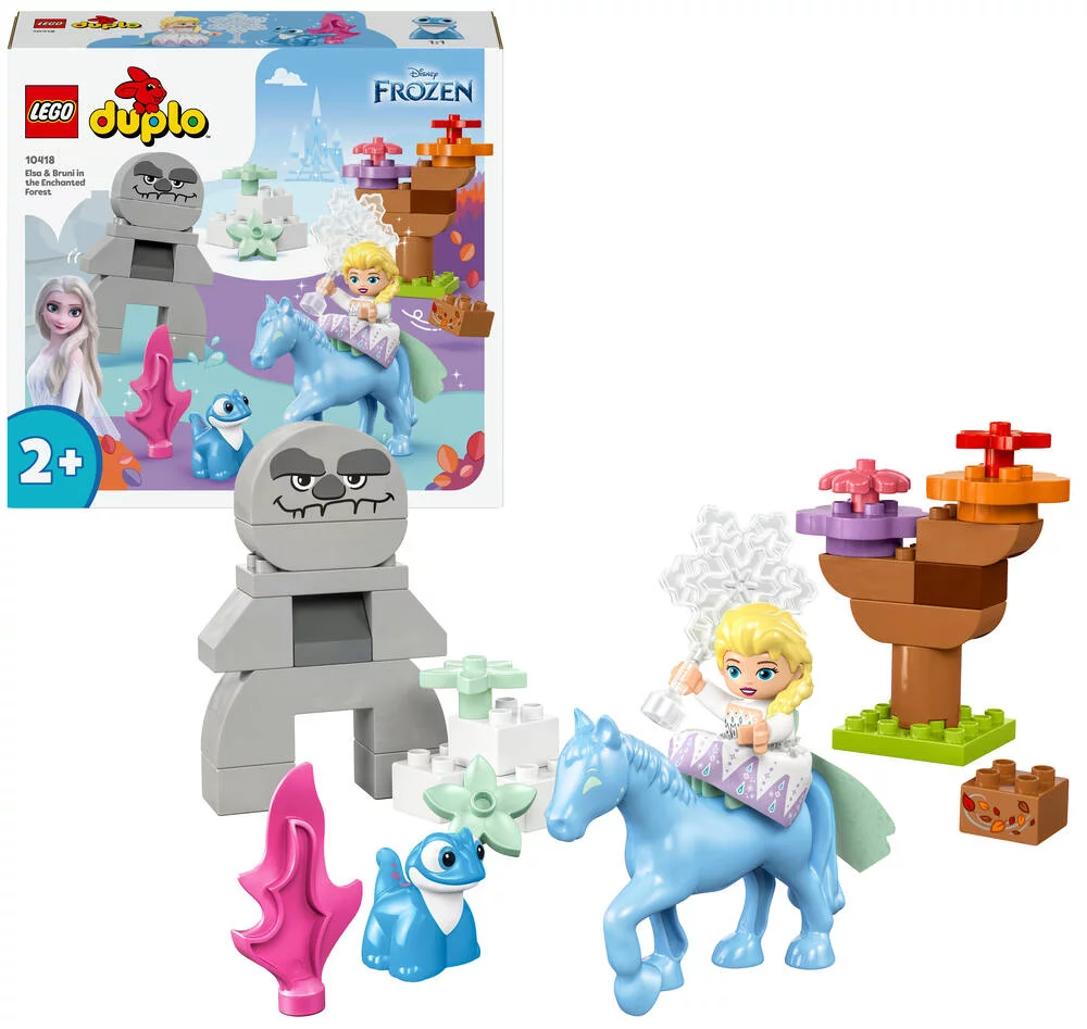 LEGO®DUPLO®DISNEY™ 10418 - ELSA ET BRUNI DANS LA FORET ENCHANTEE