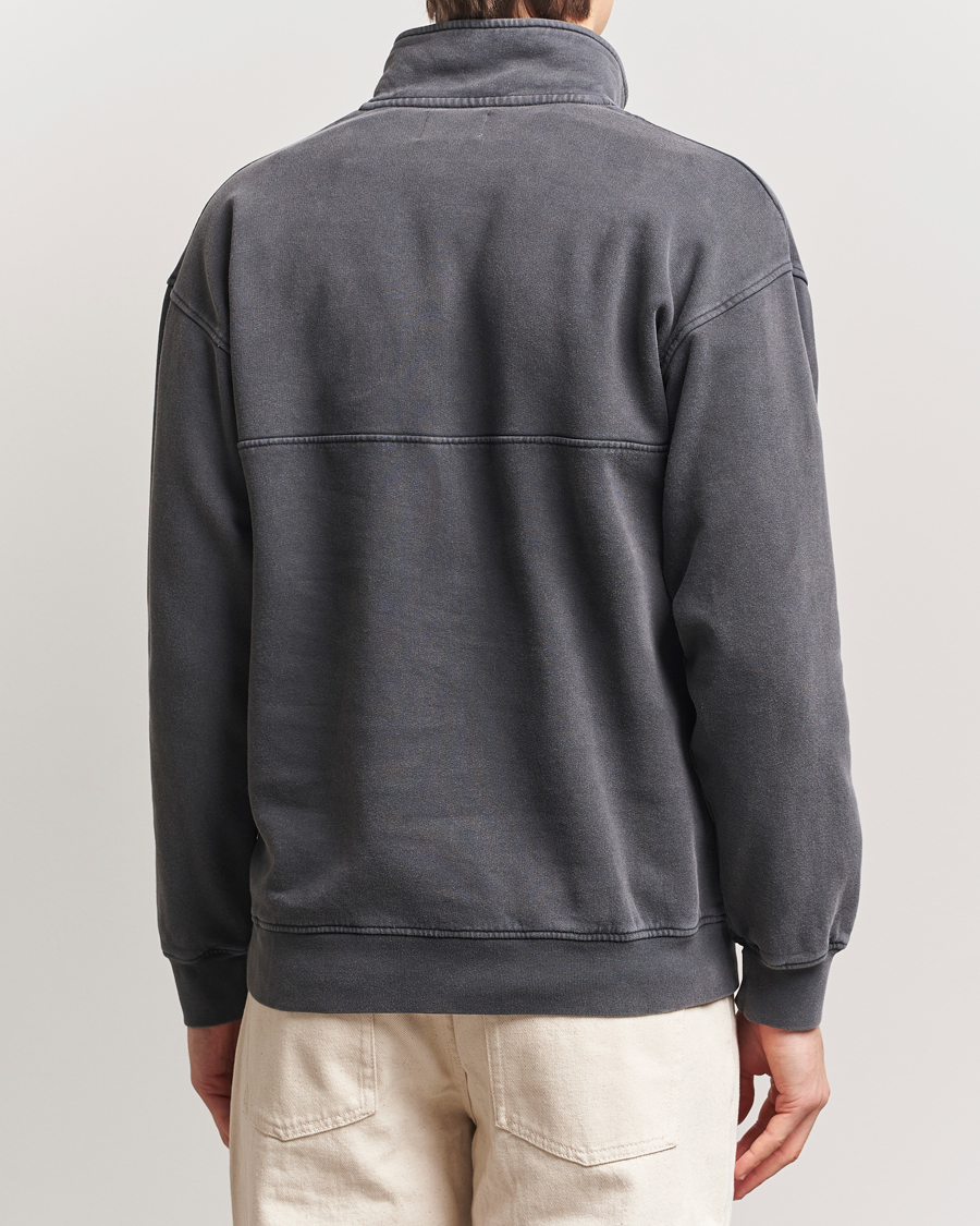 Colorful Standard Classic Organic Half-Zip Faded Black