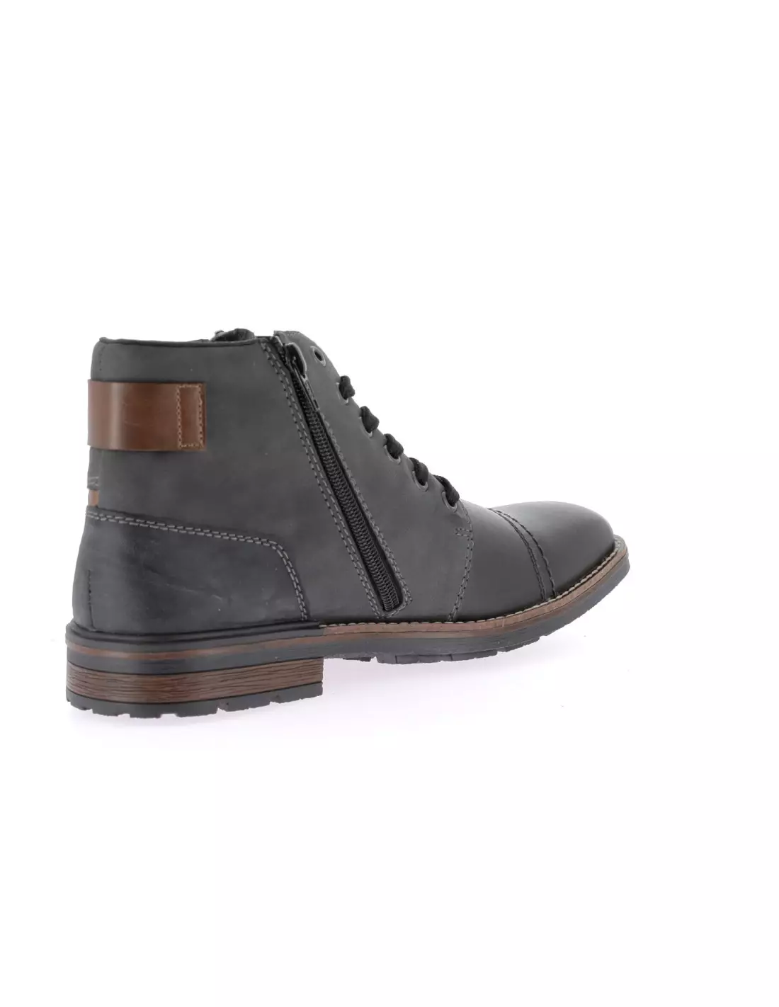 RIEKER F1311 - Bottines & boots BleiAnthrazitMogano