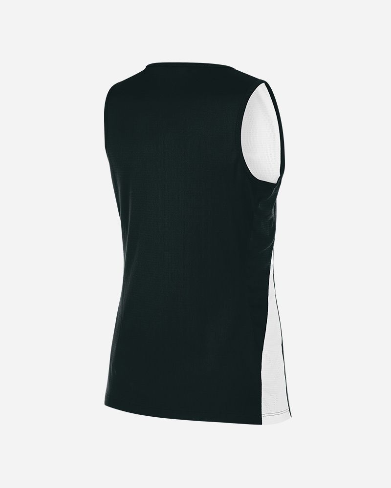 Maillot de basket reversible Nike Team Noir & Blanc pour femme