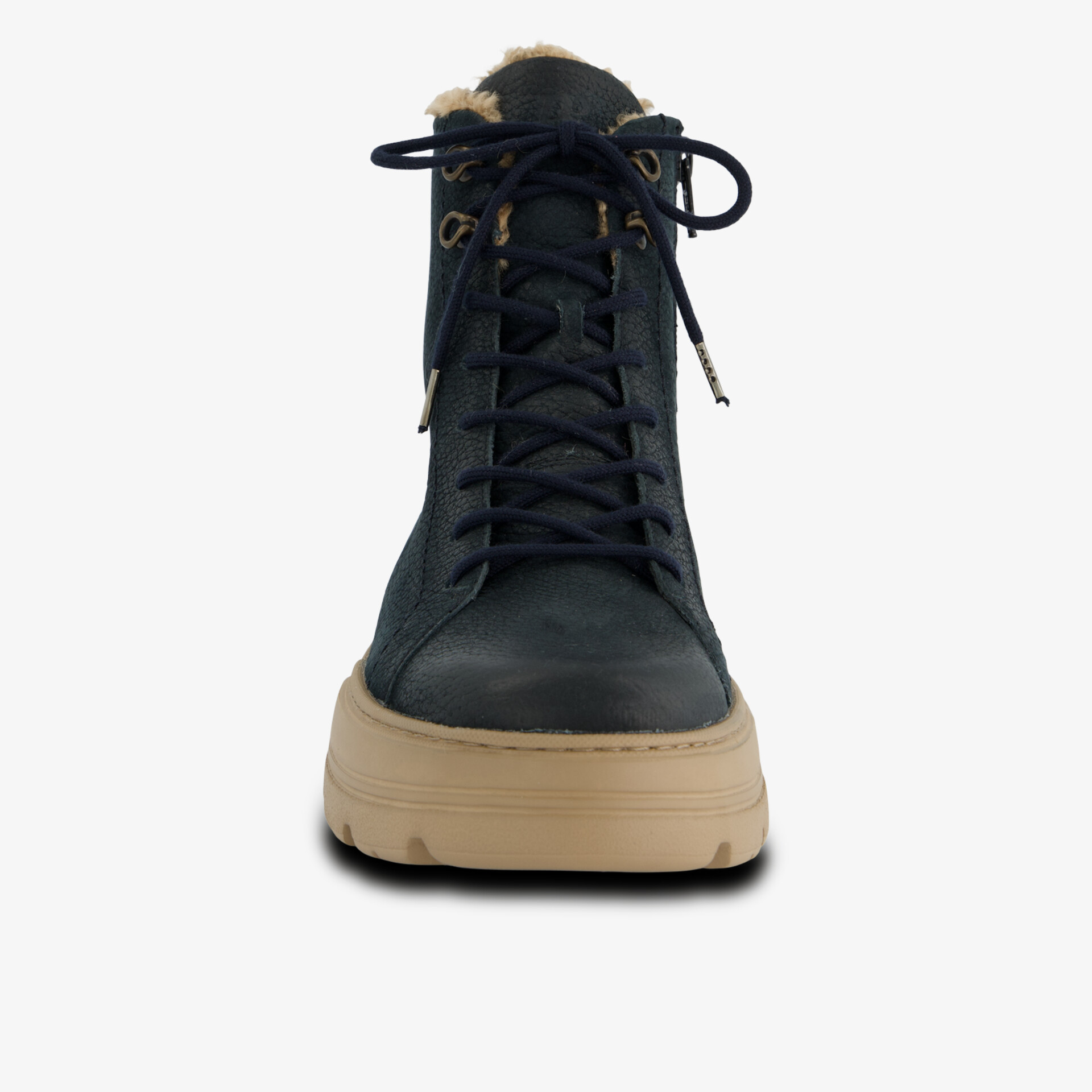 paul green Damen Schnürstiefeletten blau
