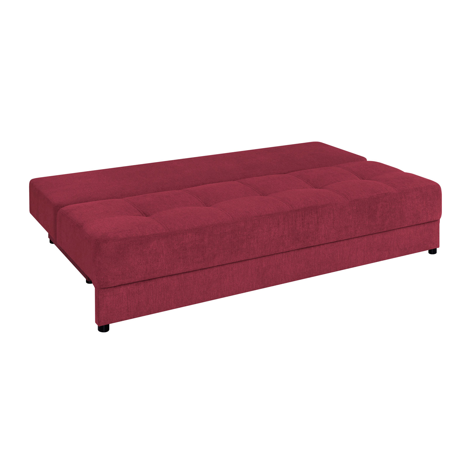 Schlafsofa - berry - Boxspring - mit Staukasten