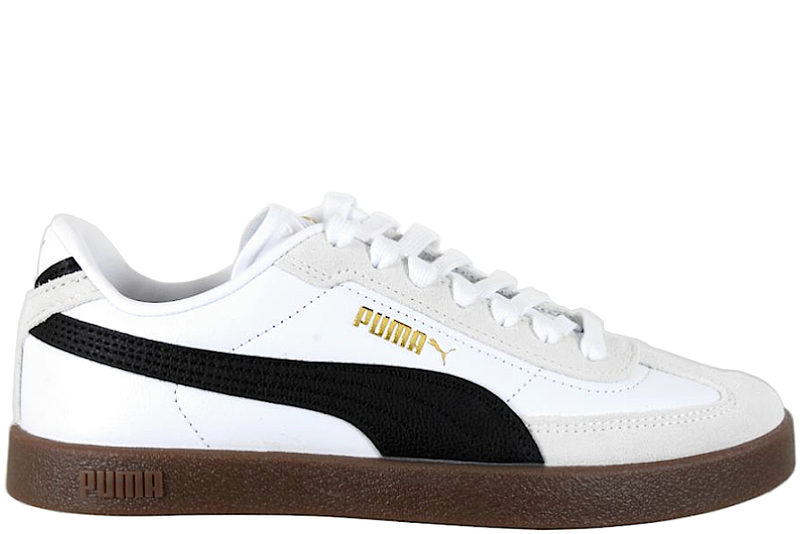 PUMA CLUB II ERA JR SNEAKERS I HVIDT GLAT SKIND