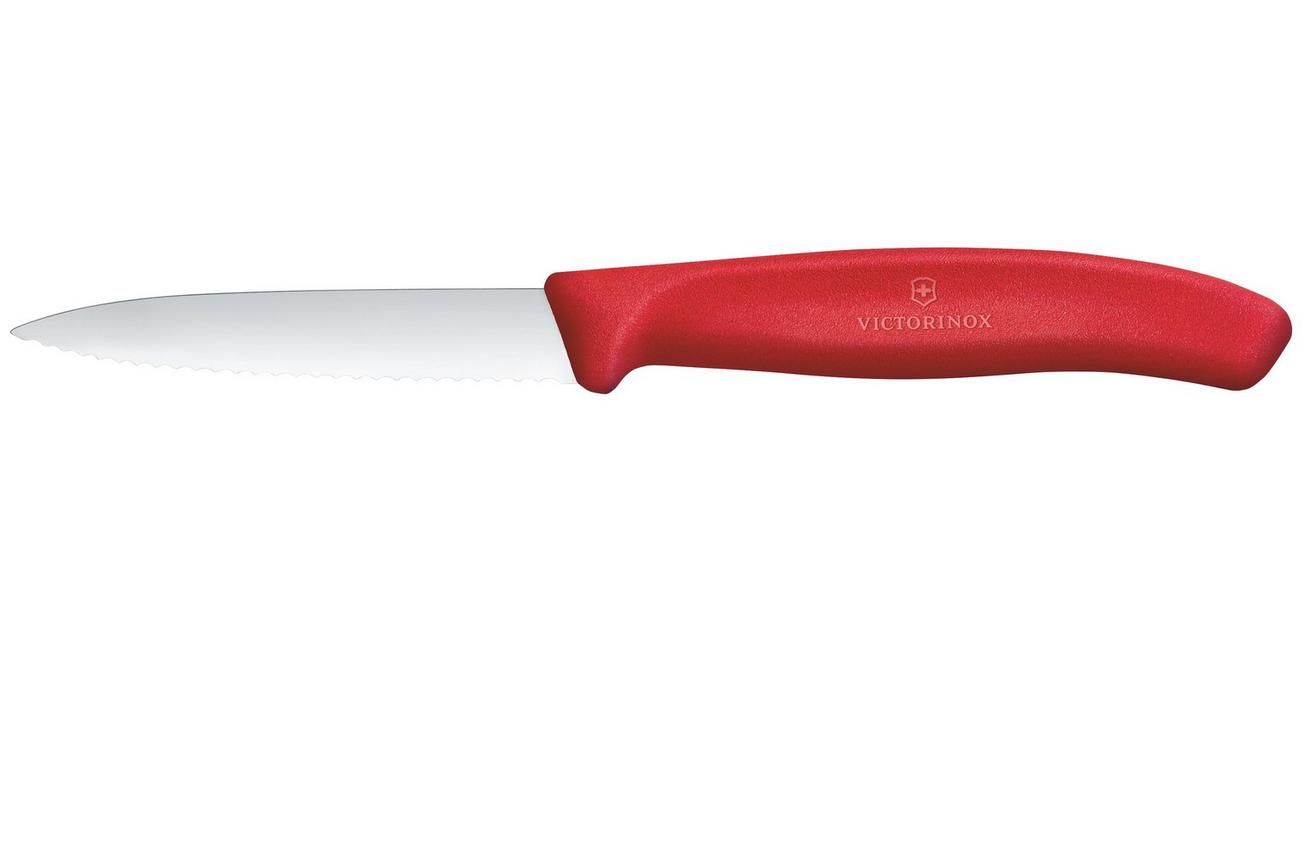 Victorinox Swiss Classic 6.7631.C1 Wavy, Red, gekarteld groentemes