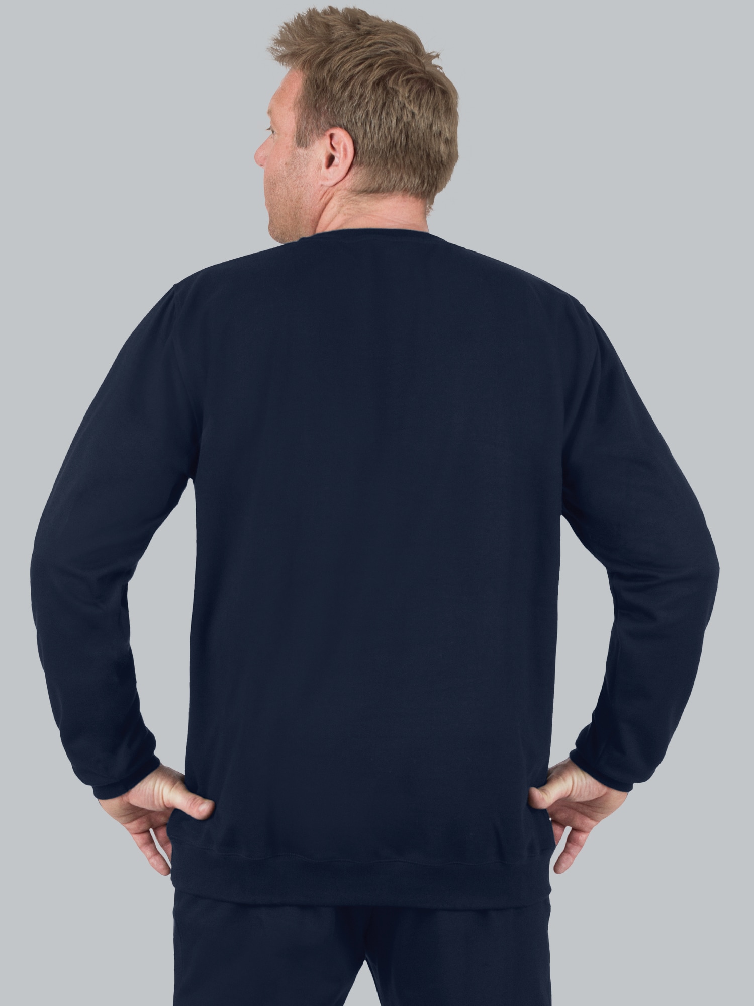 Sweatshirt aus Biobaumwolle Navy
